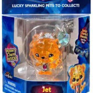 Crystal Surprise! Jet Lucky Pet Figure  Cra-z-art orange luck charm NEW